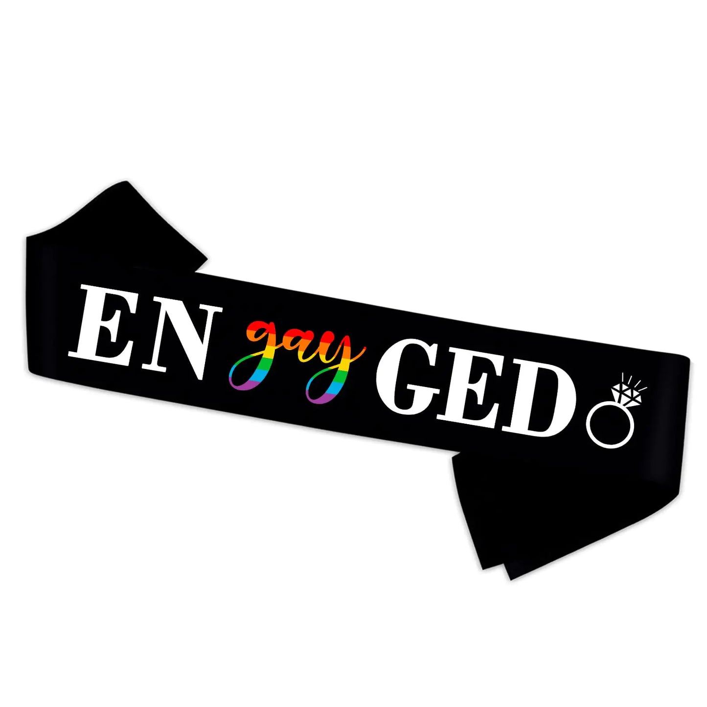 Engayged Sash - LGBTQ Accessory