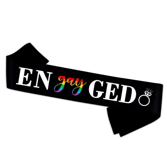 Engayged Sash - LGBTQ Accessory
