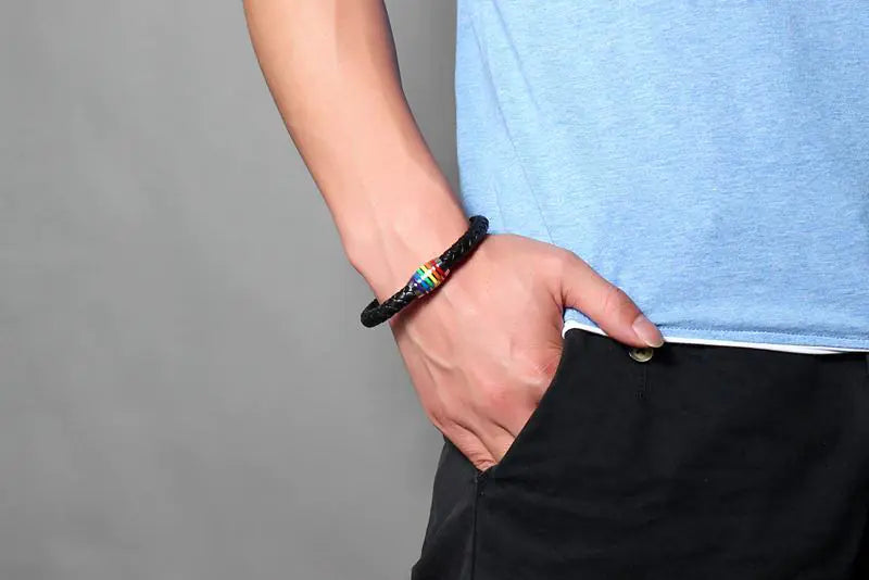 Rainbow LGBTQ Bracelet and Wristband