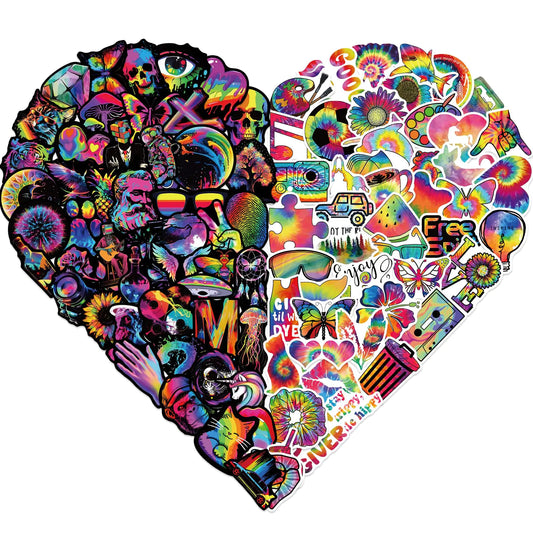 Gay Pride Stickers |LGBTQ Stickers|Rainbow Stickers|Lesbian Stickers|Bisexual stickers-100Pcs